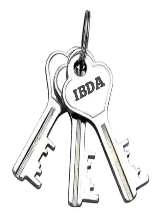 IBDA Round 65mm Lock | Double Locking | 8 Levers' Technology | Rivetless Steel Body Padlock - Image 2
